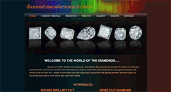 Desktop Screenshot of diamondmanufacturersinindia.weebly.com