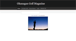 Desktop Screenshot of okanagangolfmagazine.weebly.com