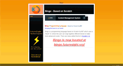 Desktop Screenshot of bingoprogramming.weebly.com
