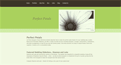 Desktop Screenshot of perfectpetalsflowers.weebly.com