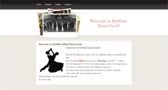 Desktop Screenshot of hotfeetdance.weebly.com