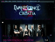 Tablet Screenshot of evanescencecroatia.weebly.com