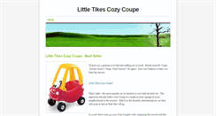 Desktop Screenshot of littletikescozycoupe.weebly.com