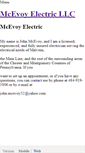 Mobile Screenshot of mcevoyelectric.weebly.com