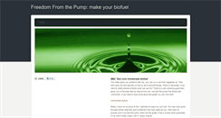 Desktop Screenshot of makebiofuel.weebly.com