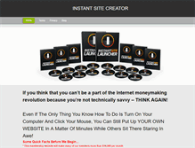Tablet Screenshot of instantsitecreator.weebly.com