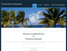 Tablet Screenshot of jamaicanambassador.weebly.com