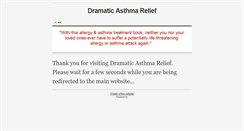 Desktop Screenshot of dramatic-asthma-relief.weebly.com