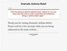 Tablet Screenshot of dramatic-asthma-relief.weebly.com