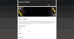 Desktop Screenshot of hairbymimi.weebly.com