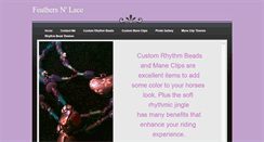 Desktop Screenshot of feathersnlace.weebly.com