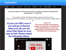 Tablet Screenshot of cryaloud1611.weebly.com