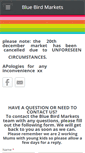 Mobile Screenshot of bluebirdmarkets.weebly.com