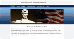 Desktop Screenshot of mrswarbington.weebly.com