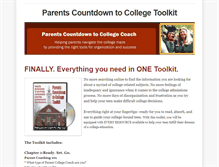Tablet Screenshot of collegetoolkit.weebly.com