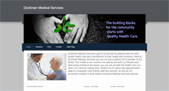 Desktop Screenshot of dyckmanmedicalservices.weebly.com