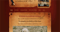 Desktop Screenshot of goldensforyou.weebly.com