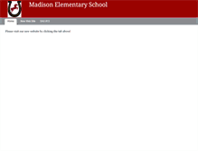Tablet Screenshot of madisonelementary.weebly.com