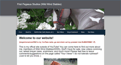 Desktop Screenshot of firstpegasusstudios.weebly.com