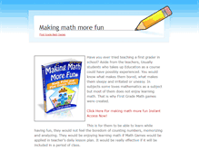 Tablet Screenshot of first-grade-math-games.weebly.com
