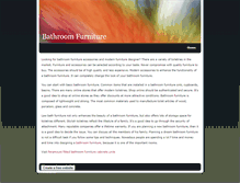 Tablet Screenshot of bathroomfurniture.weebly.com