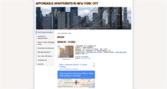 Desktop Screenshot of nycaffordablehousing.weebly.com