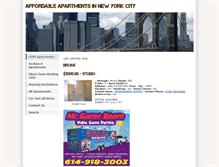 Tablet Screenshot of nycaffordablehousing.weebly.com