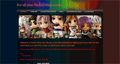 Desktop Screenshot of pockieninjainfo.weebly.com