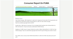 Desktop Screenshot of consumereport.weebly.com