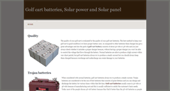Desktop Screenshot of golfcartsolarbatteries.weebly.com