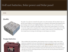 Tablet Screenshot of golfcartsolarbatteries.weebly.com