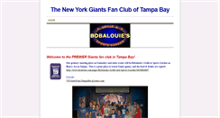 Desktop Screenshot of nygiantsfanstampabay.weebly.com