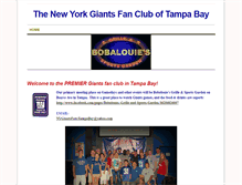 Tablet Screenshot of nygiantsfanstampabay.weebly.com