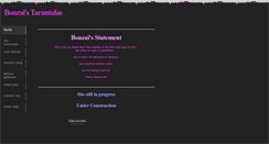 Desktop Screenshot of bonzaistarantulas.weebly.com