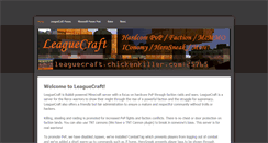 Desktop Screenshot of leaguecraft.weebly.com