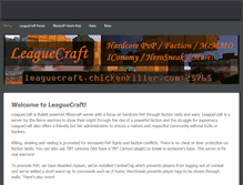 Tablet Screenshot of leaguecraft.weebly.com