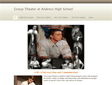 Tablet Screenshot of grouptheateratandress.weebly.com