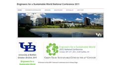 Desktop Screenshot of eswnationalconference2011.weebly.com