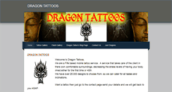 Desktop Screenshot of dragontattoos.weebly.com