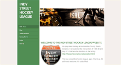 Desktop Screenshot of indystreethockey.weebly.com