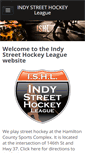 Mobile Screenshot of indystreethockey.weebly.com