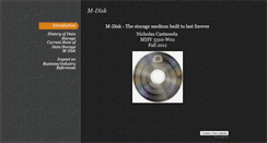 Desktop Screenshot of m-disk.weebly.com