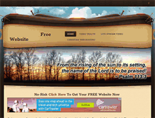 Tablet Screenshot of churchwebs.weebly.com