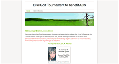 Desktop Screenshot of discgolftournament.weebly.com