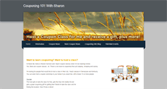 Desktop Screenshot of couponing101withsharon.weebly.com