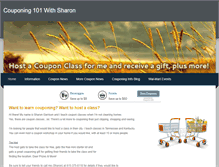 Tablet Screenshot of couponing101withsharon.weebly.com