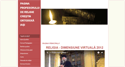 Desktop Screenshot of profreligie.weebly.com