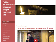 Tablet Screenshot of profreligie.weebly.com