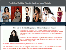Tablet Screenshot of getlisaedelsteinbackonhouse.weebly.com