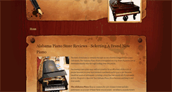 Desktop Screenshot of alabamapianostorereview.weebly.com